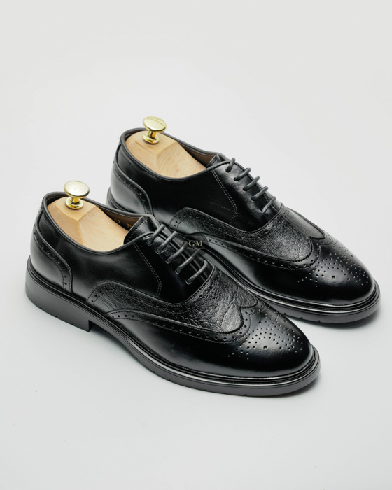 GIÀY OXFORD CS008 ĐEN